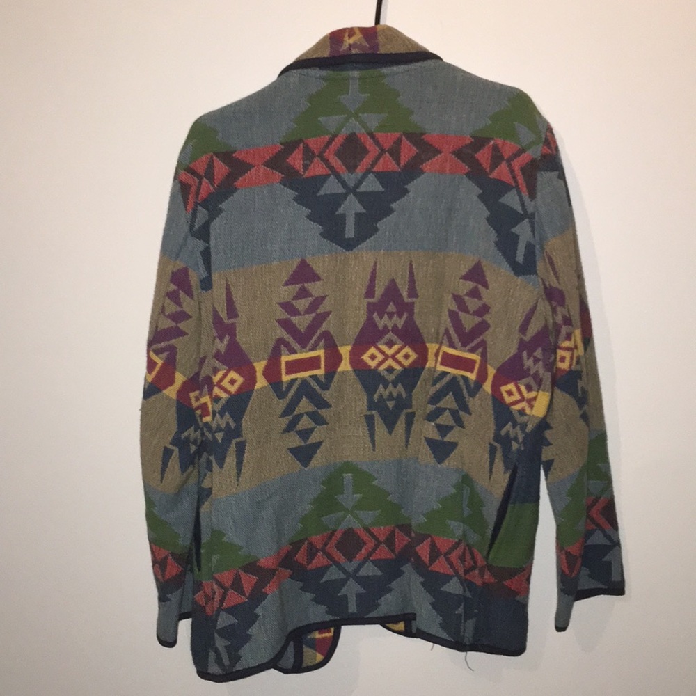 Flashback Medium Geometric Tribal Light Jacket - image 2